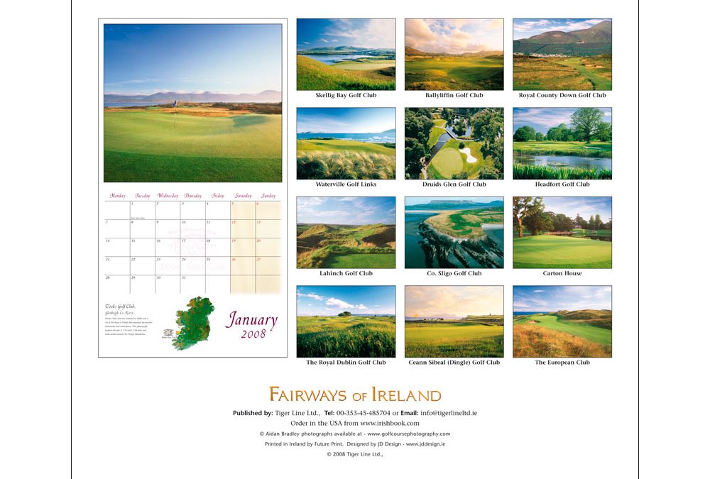 Fairways of Ireland Calendar